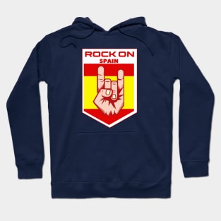 Rock On Spain State Flag Hoodie